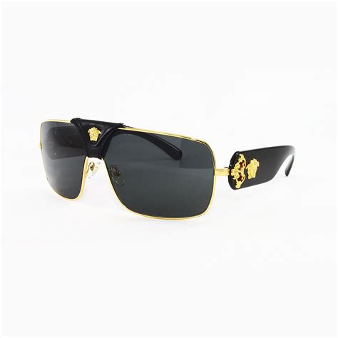 gold versace glasses for men|men's versace sunglasses with gold.